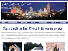 Tablet Screenshot of limoservicesc.com